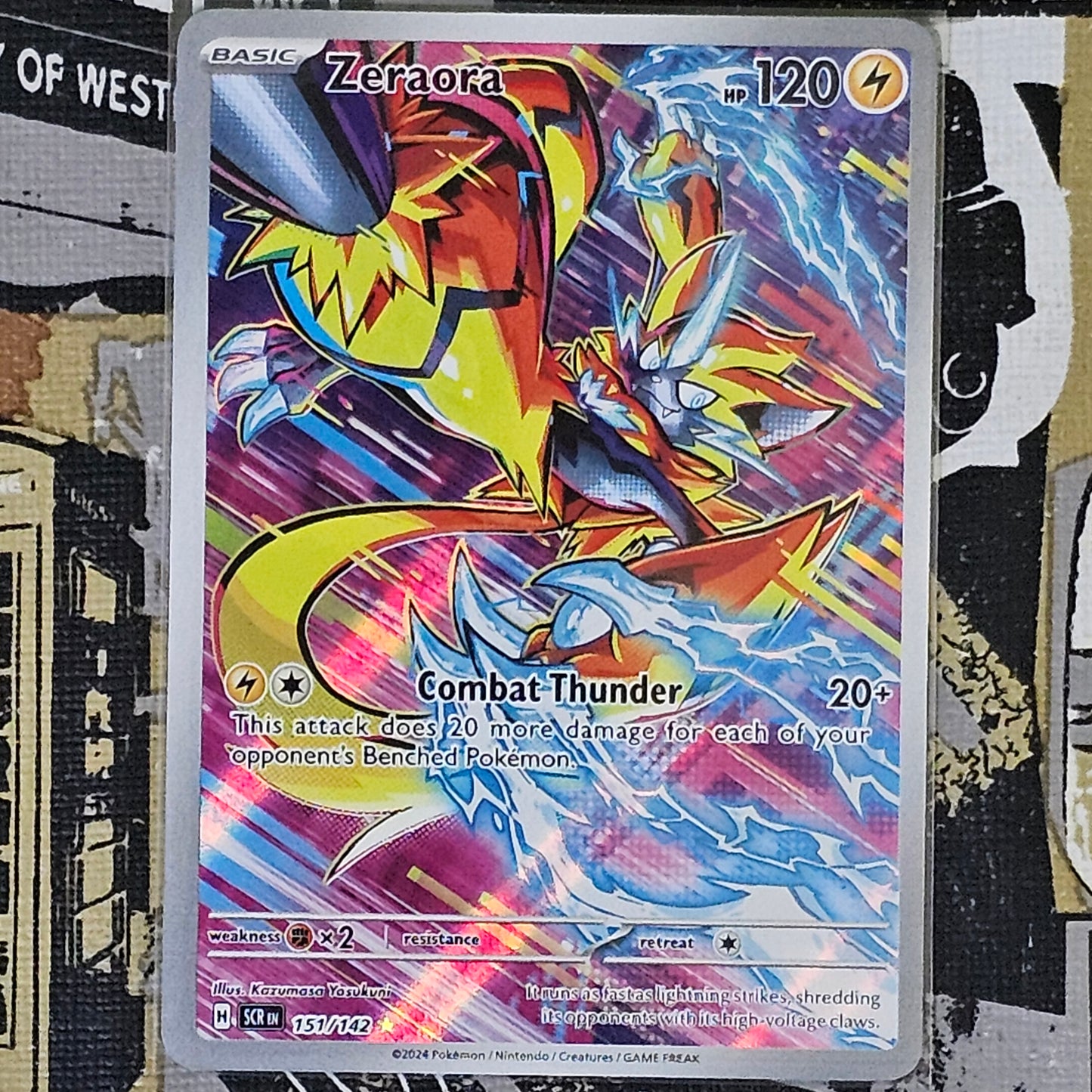 Zeraora 151/142 Illustration Rare
