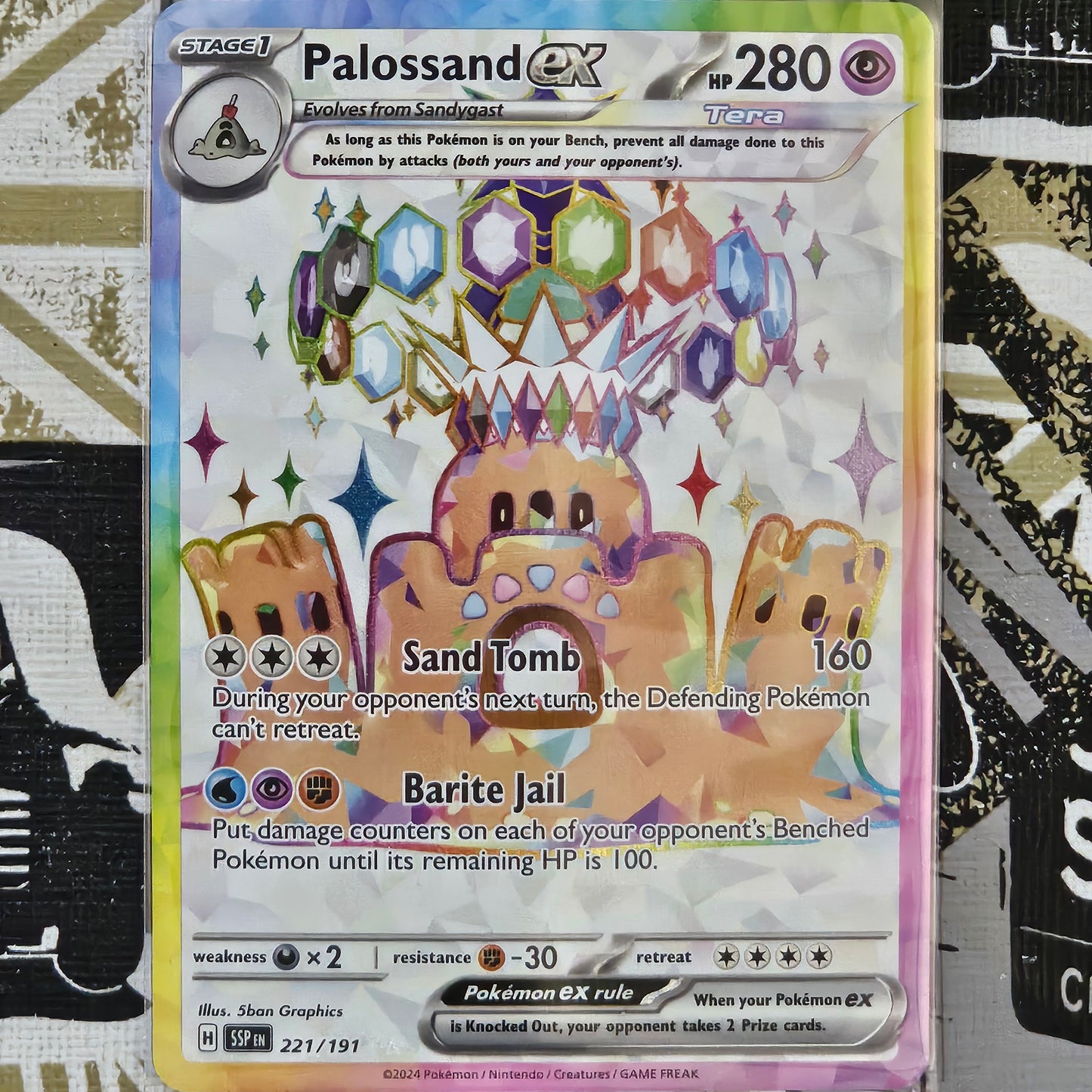Palossand ex 221/191 Ultra Rare