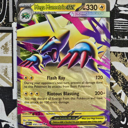 Mega Manectric ex 050/132 Double Rare