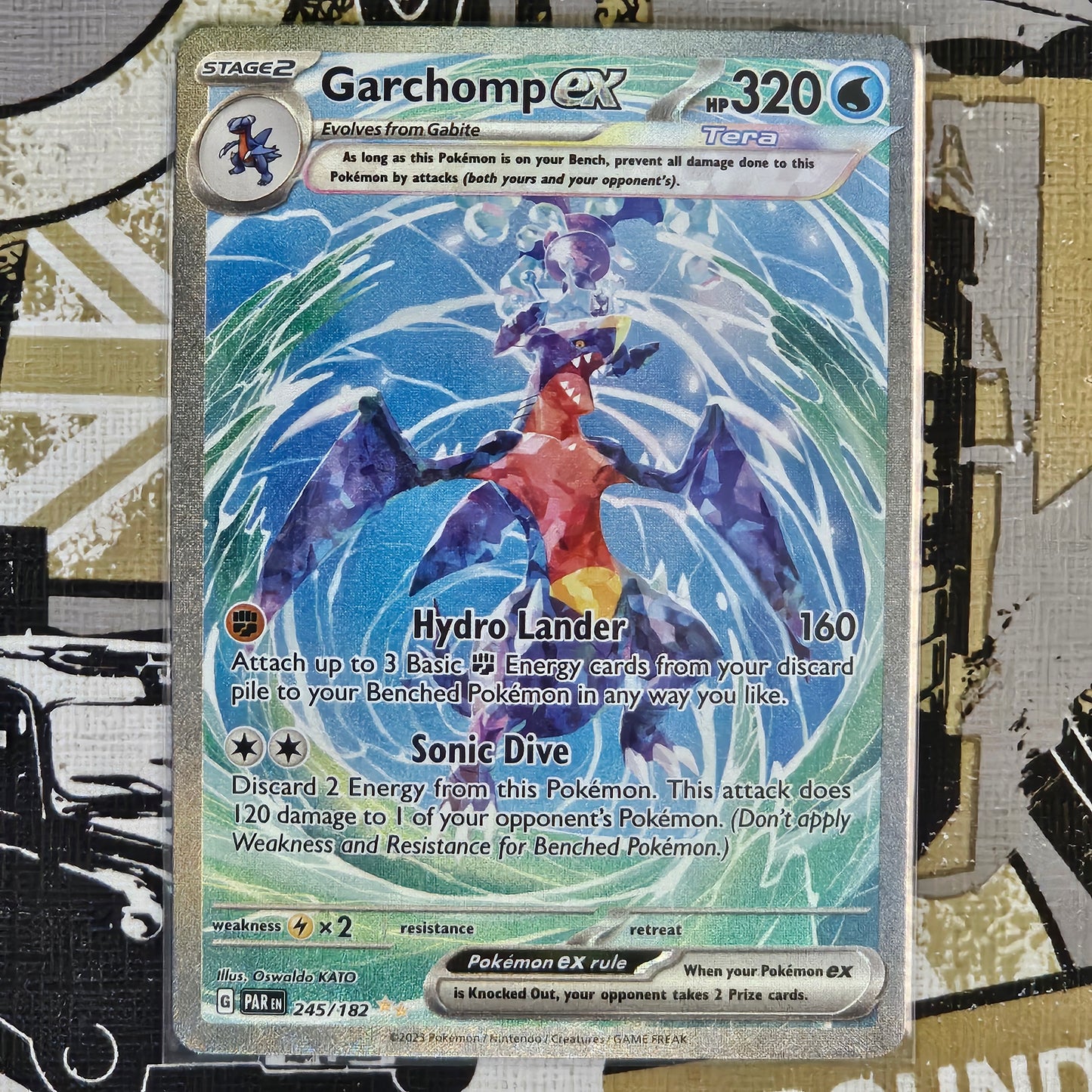 Garchomp ex 245/182 Special Illustration Rare