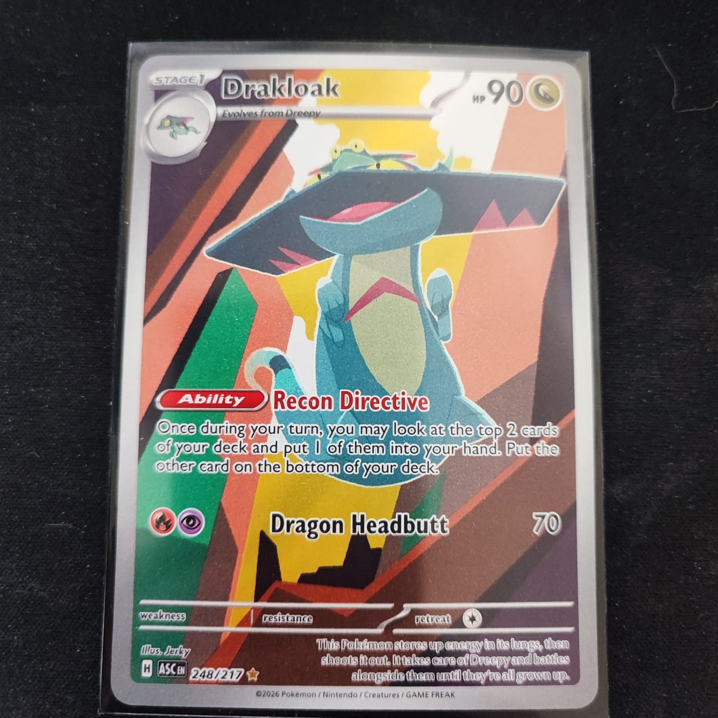 Drakloak 248/217 Illustration Rare