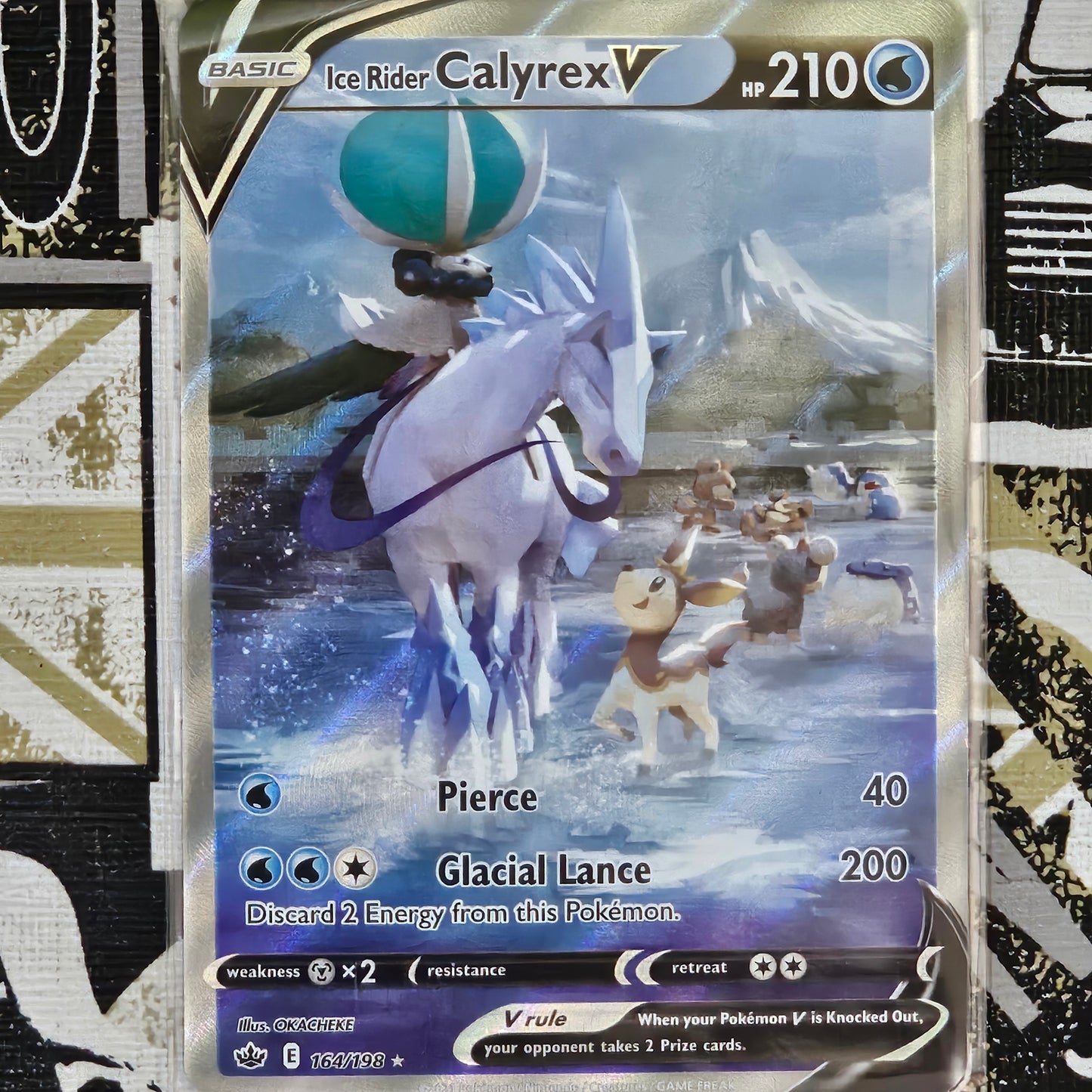 Ice Rider Calyrex V 164/198 Alternate Art