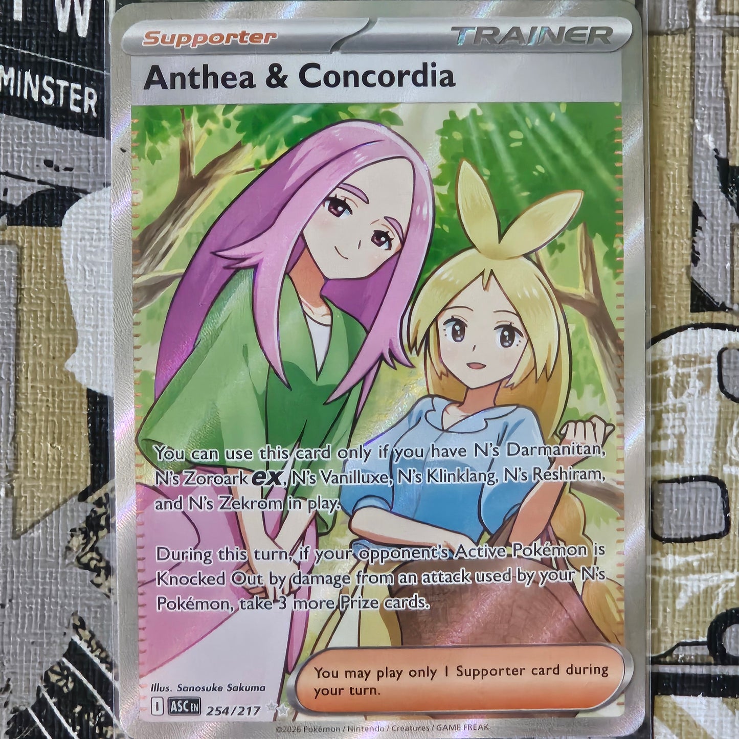 Anthea & Concordia 254/217 Ultra Rare