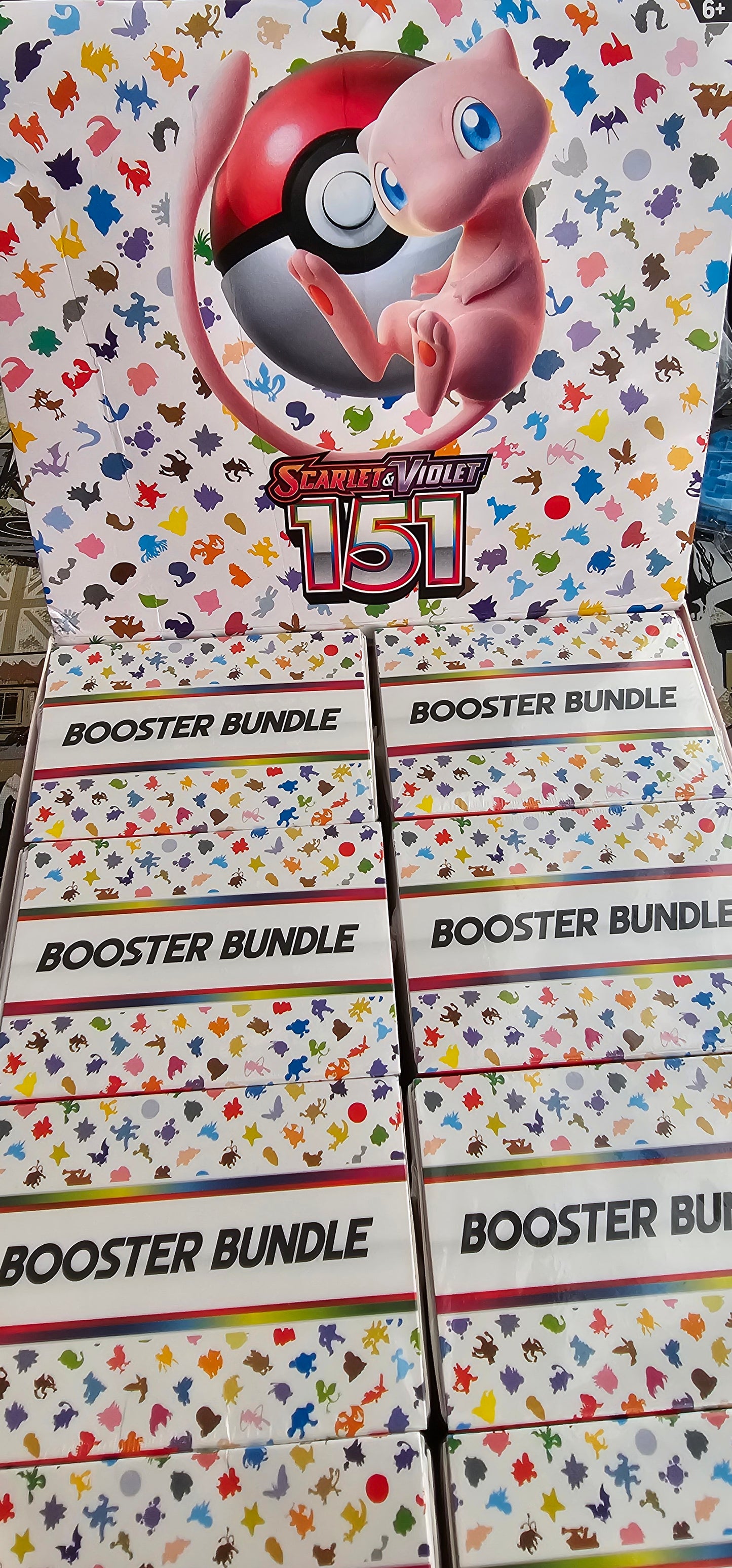 151 Booster Bundle Display