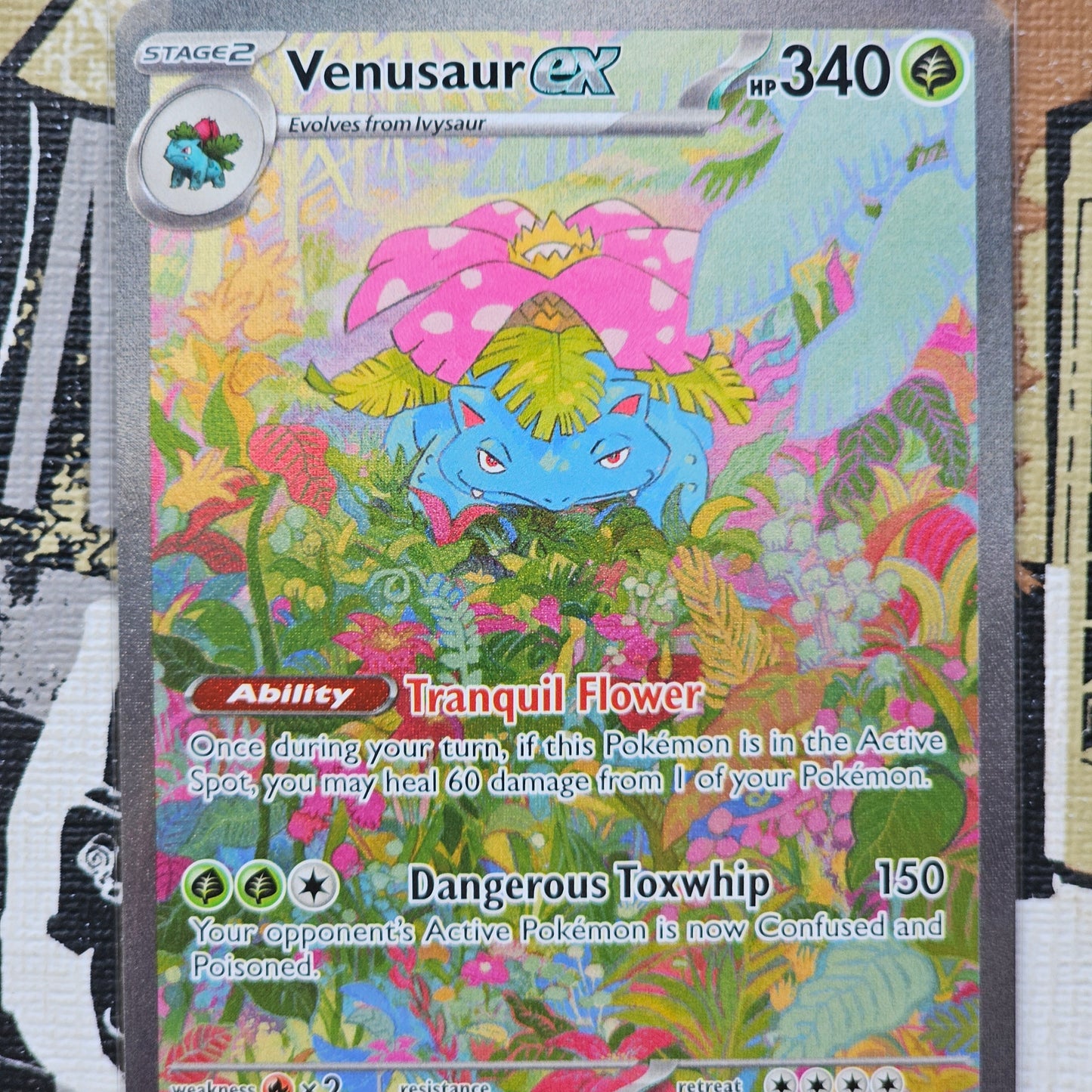 Venusaur ex 198/165 Special Illustration Rare