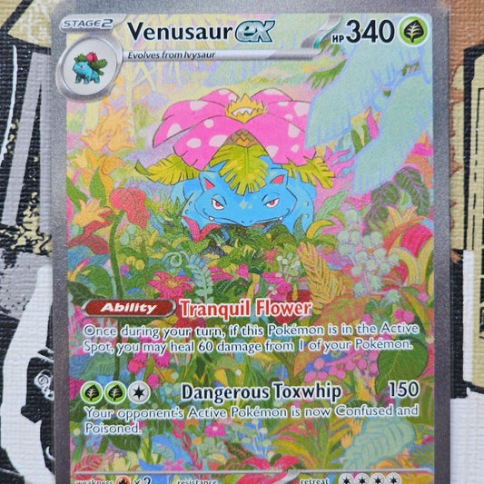 Venusaur ex 198/165 Special Illustration Rare