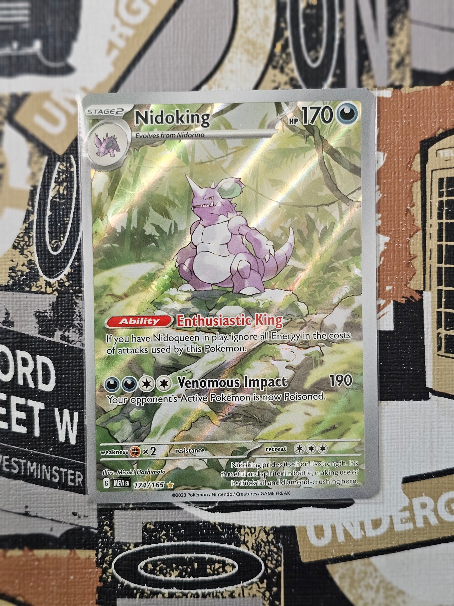 Nidoking 174/165 Illustration Rare