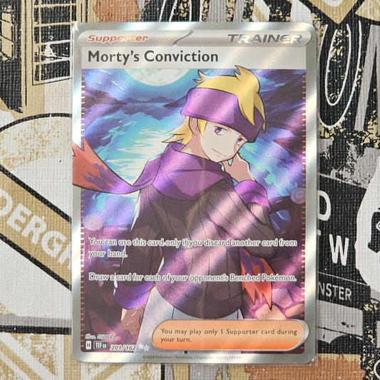 Morty's Conviction 201/162 Ultra Rare