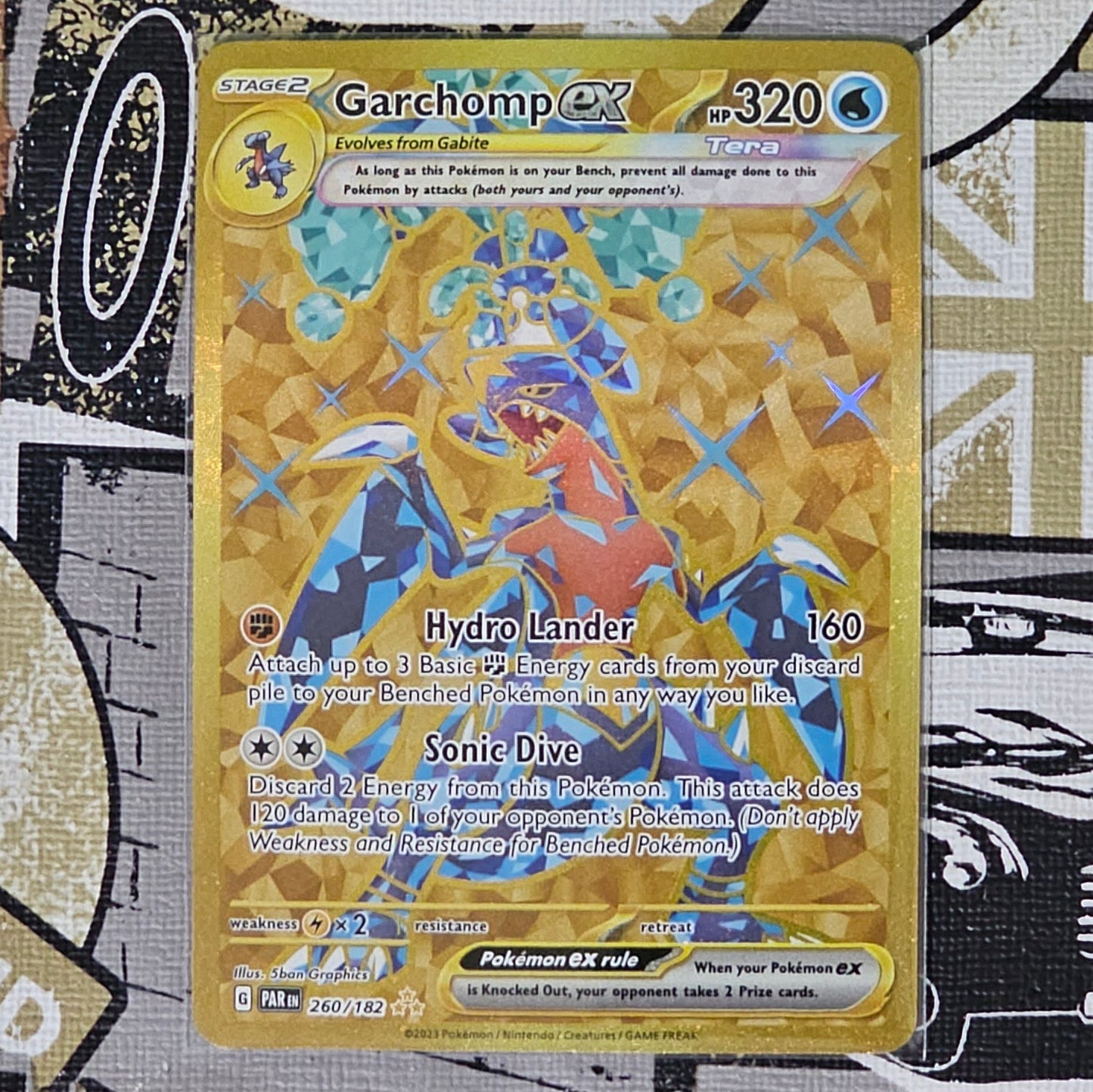 Garchomp ex 260/182 Hyper Rare