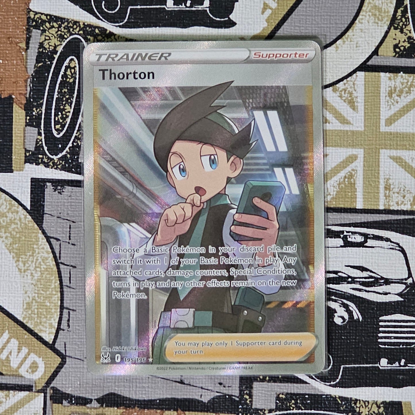 Thorton (Full Art) 195/196 Ultra Rare