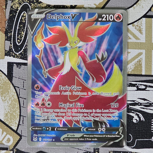 Delphox V (Full Art) 173/196 Secret Rare