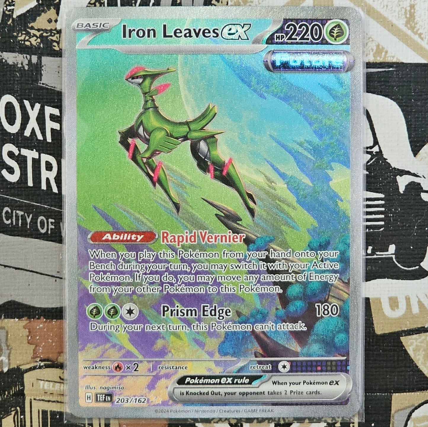 Iron Leaves ex 203/162 Special Illustration Rare