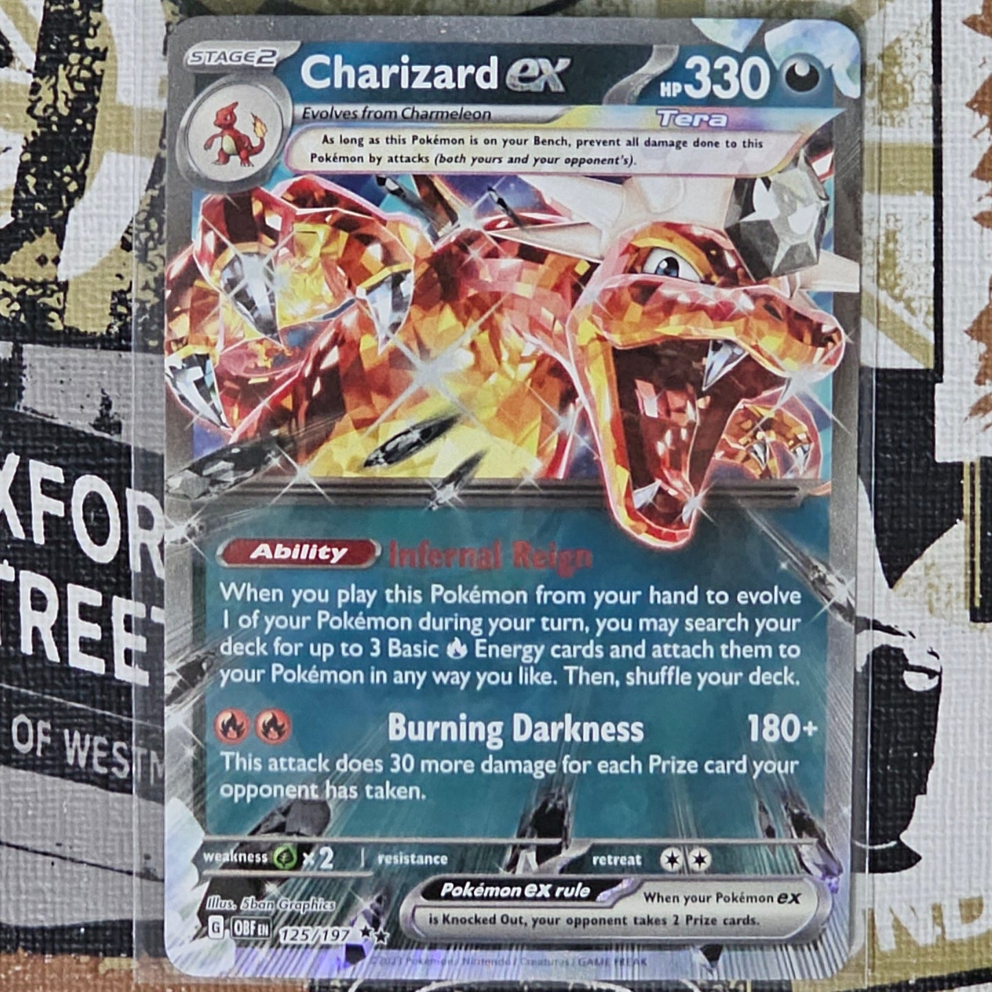 Charizard ex 125/197 Double Rare