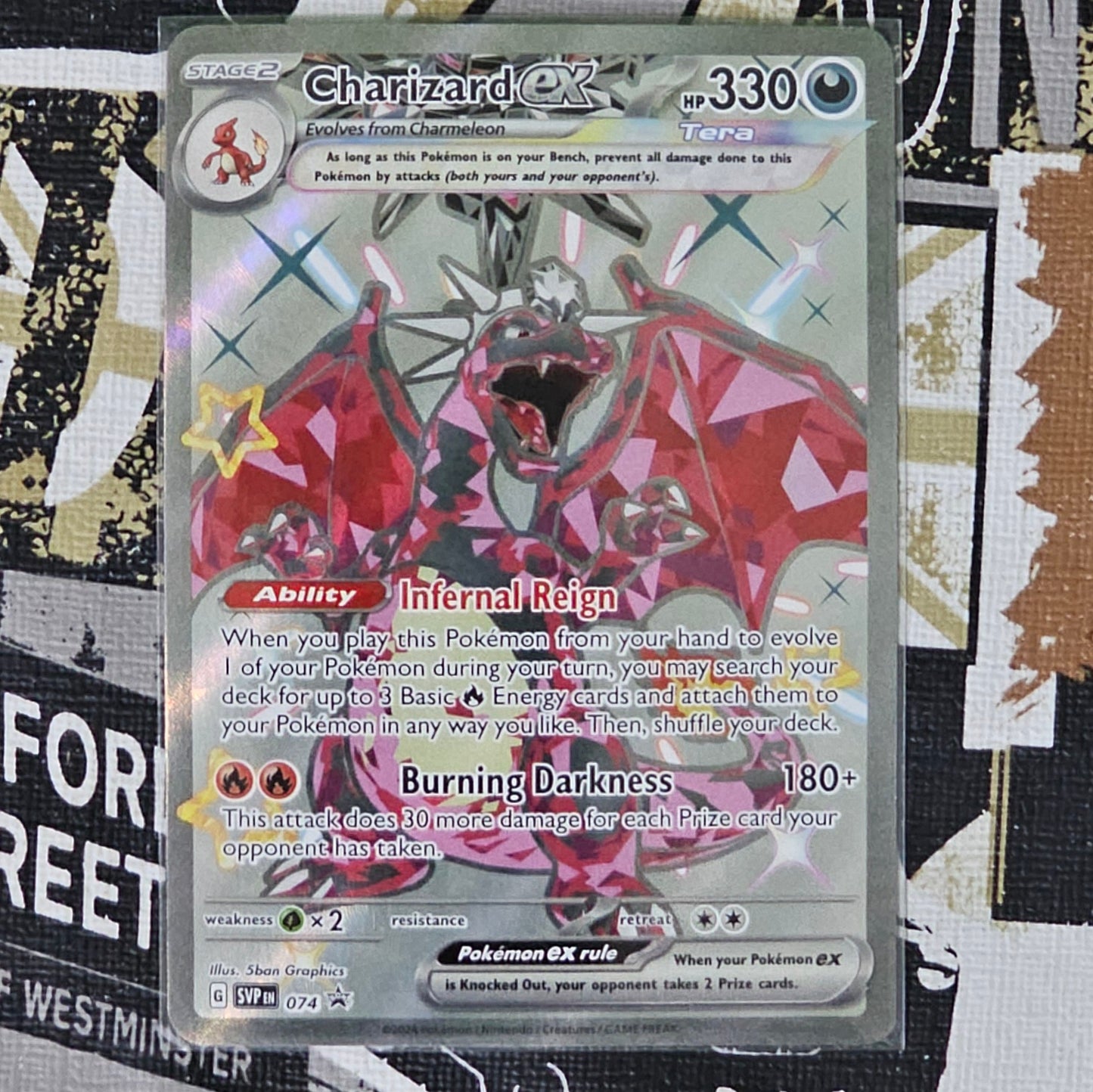 Charizard ex SVP074 Promo