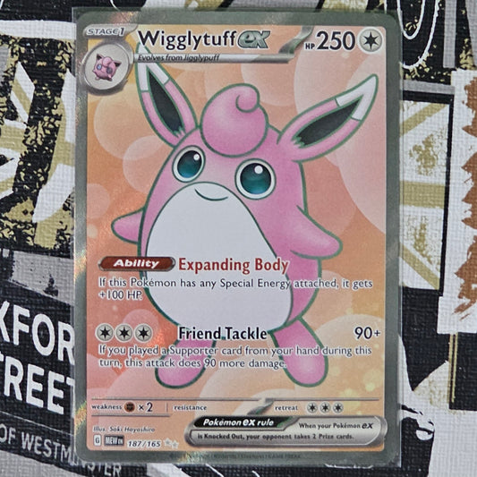 Wigglytuff ex 187/165 Ultra Rare