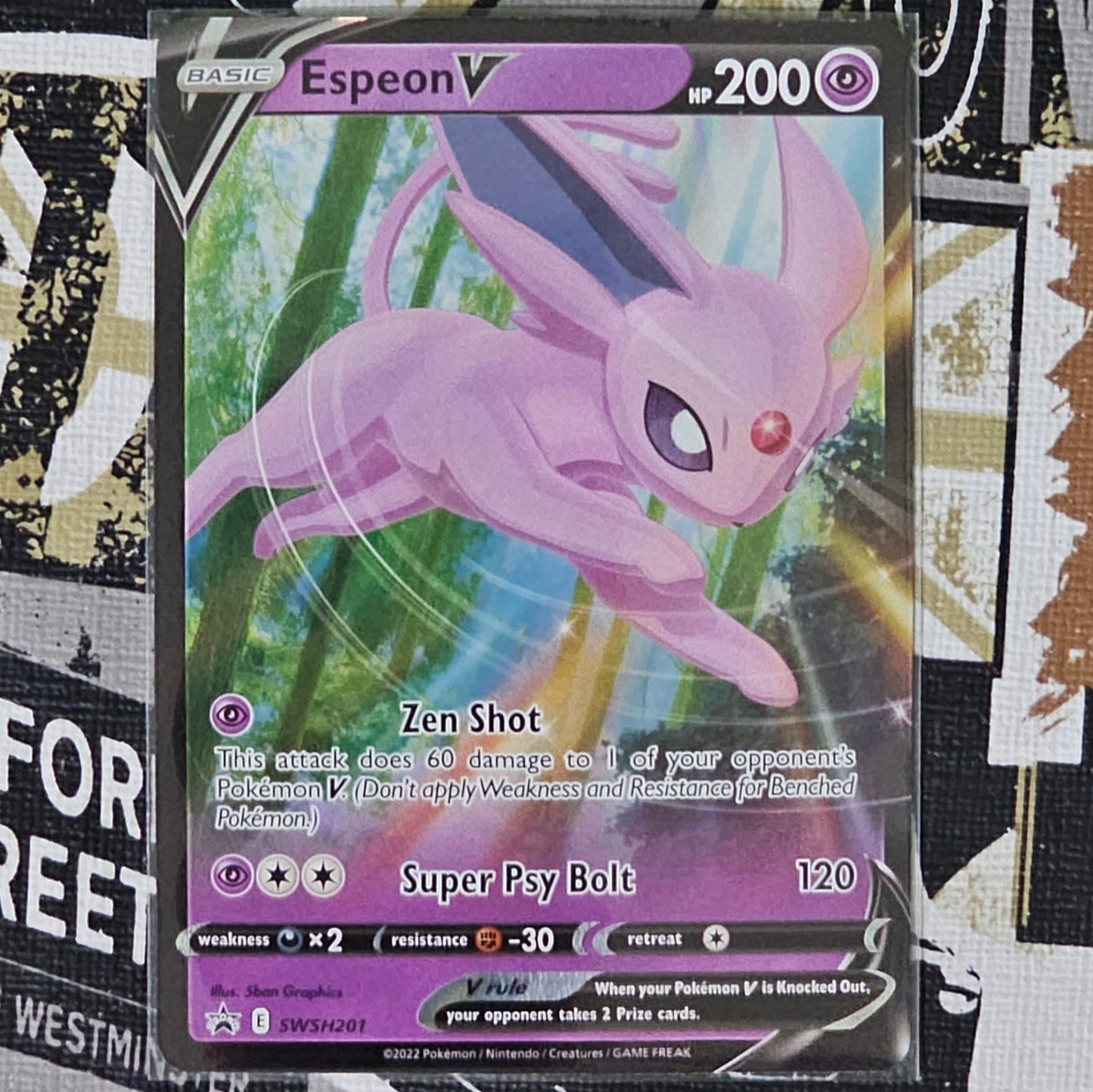 Espeon V SWSH201 Promo