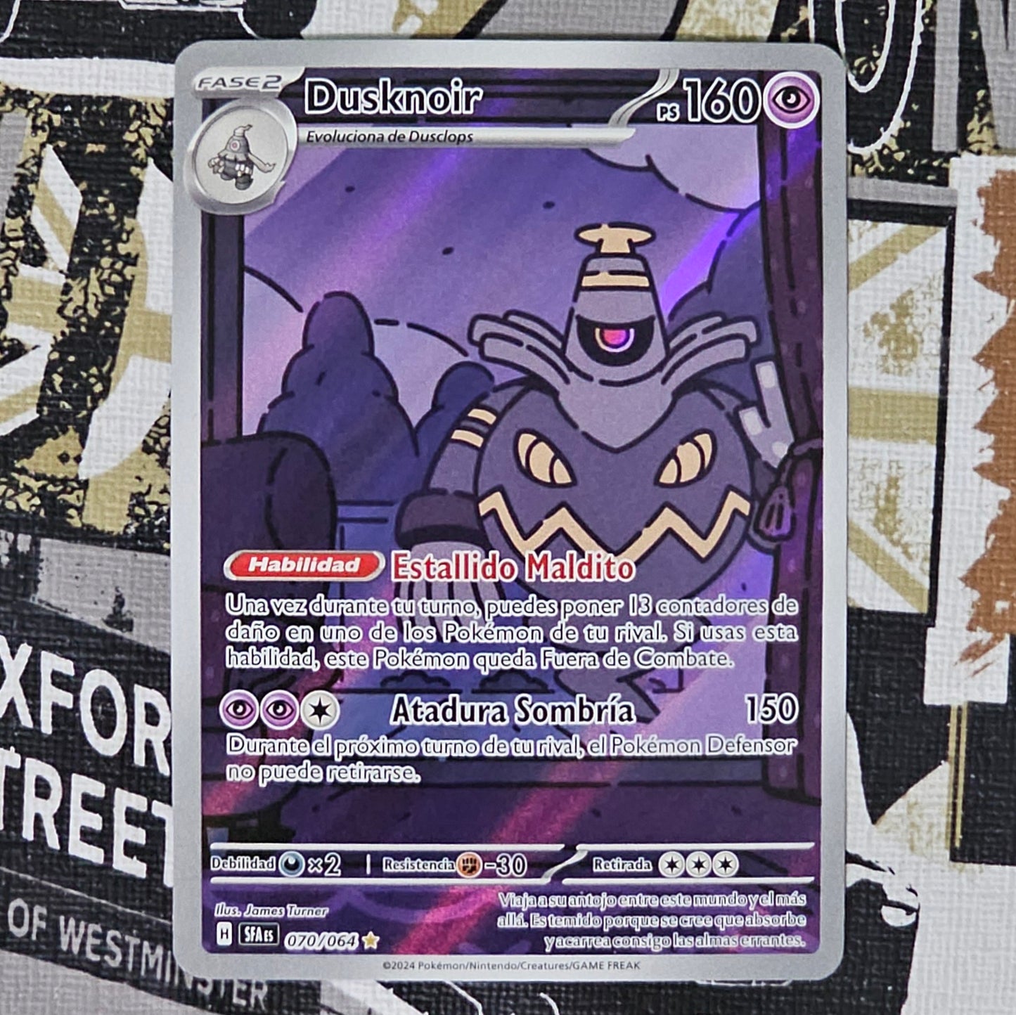 Dusknoir 070/064 Illustration Rare