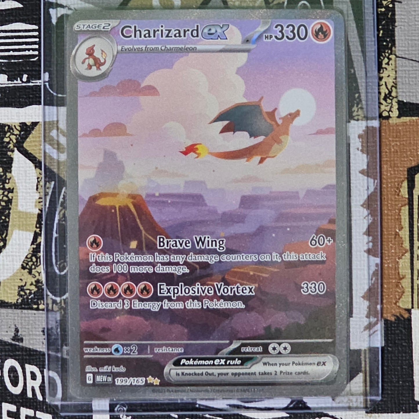 Charizard ex 199/165 Illustration Rare