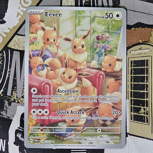 Eevee 188/167 Illustration Rare