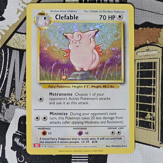 Clefable 014/034 Classic Collection