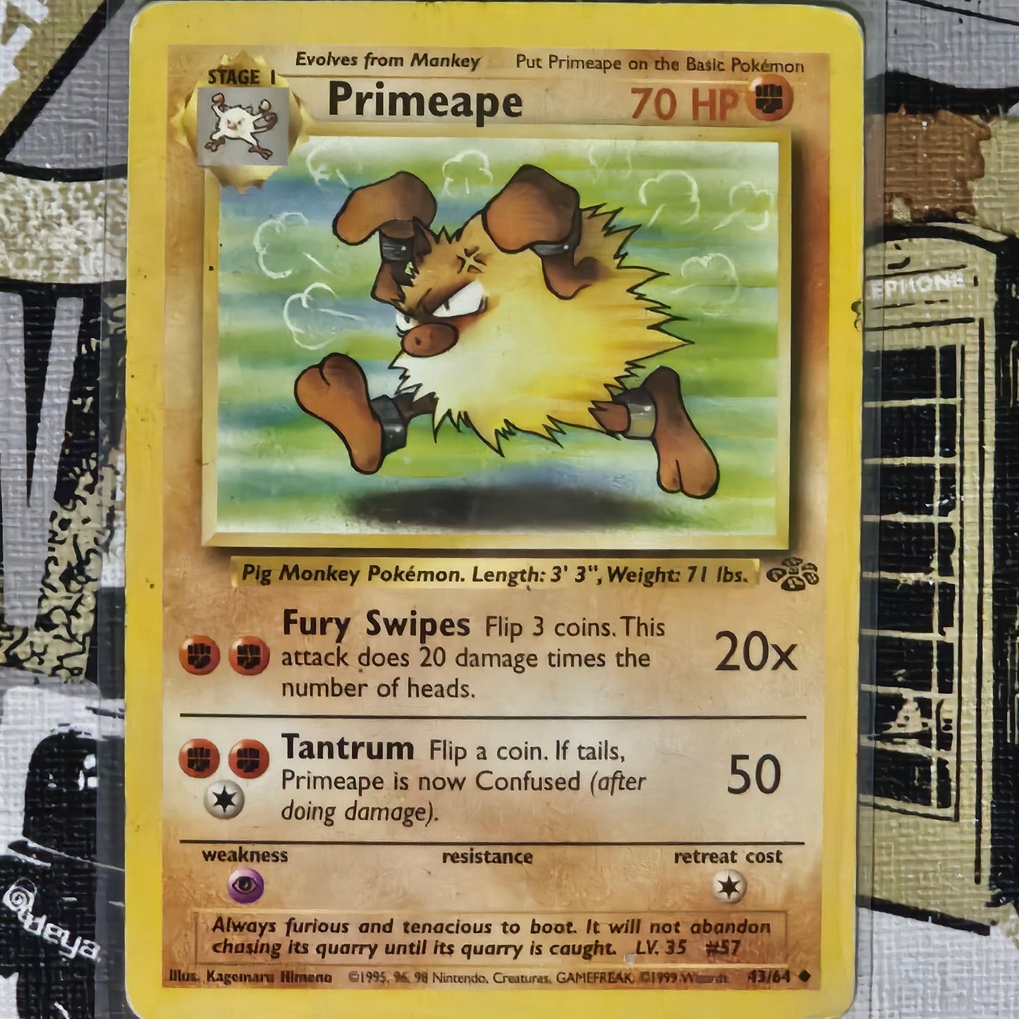 Primeape 43/64 Normal