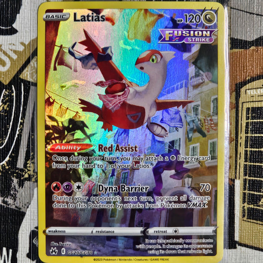 Latias GG20/GG70 Holo Rare