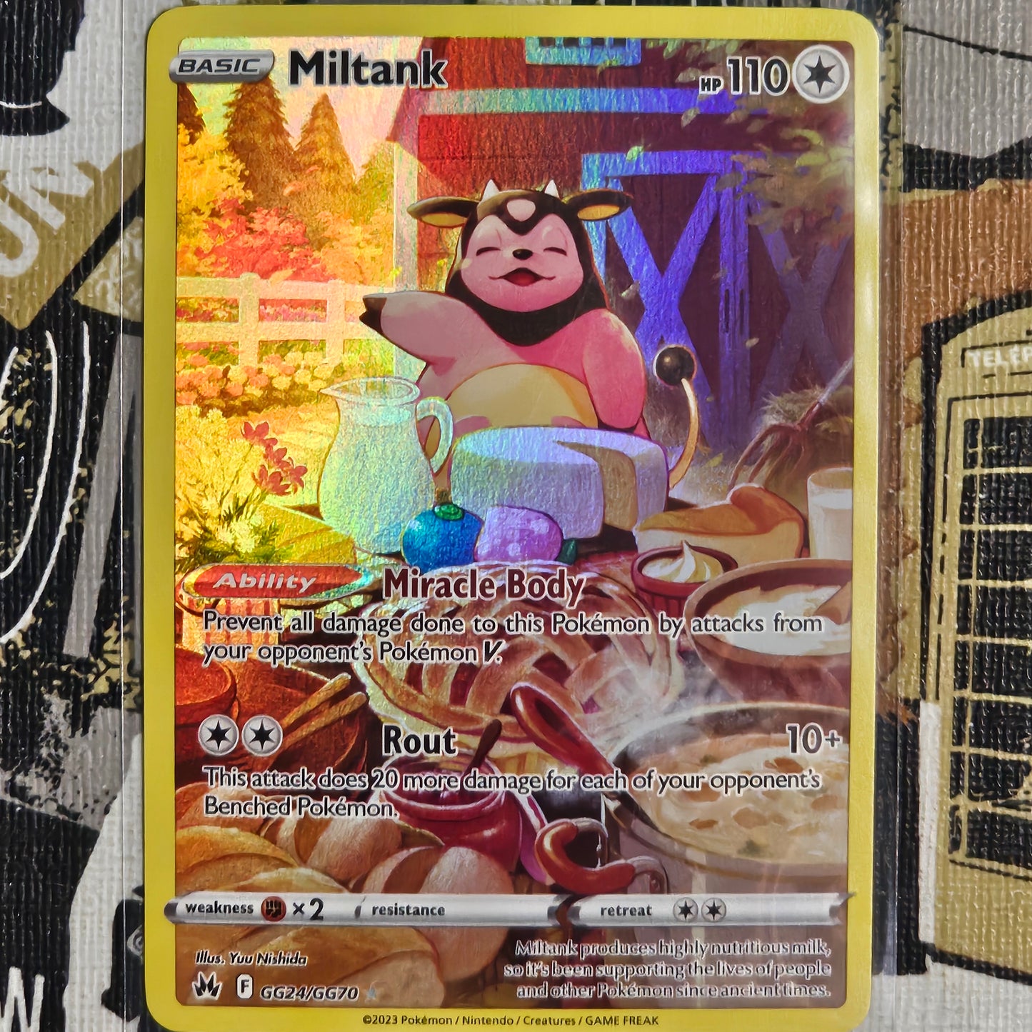 Miltank GG24/GG70 Holo Rare