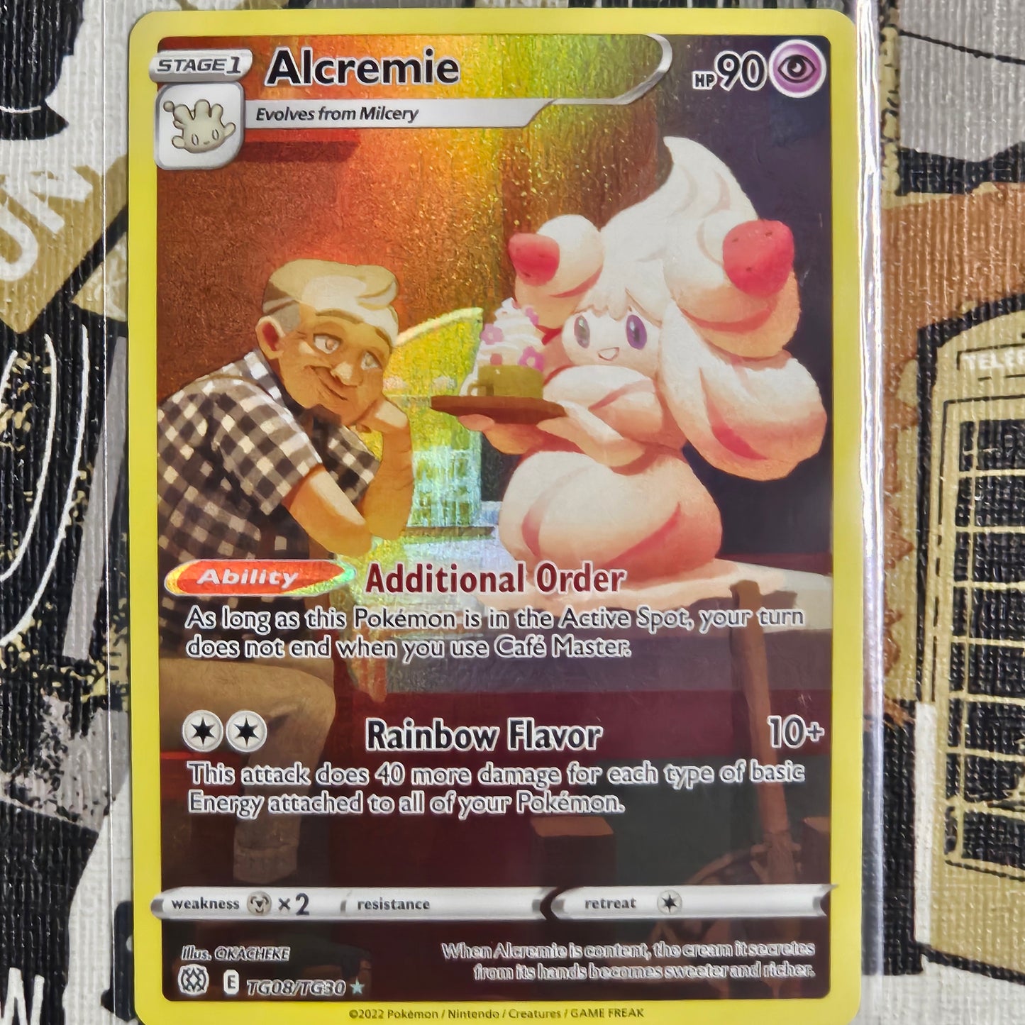 Alcremie TG08/TG30 Holo Rare