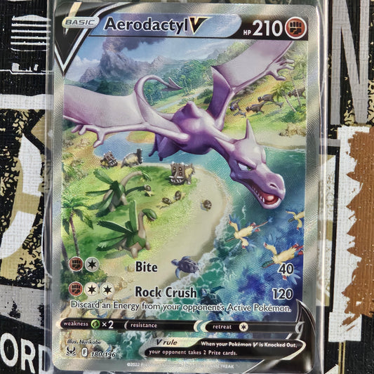 Aerodactyl V 180/196 Alternate Full Art