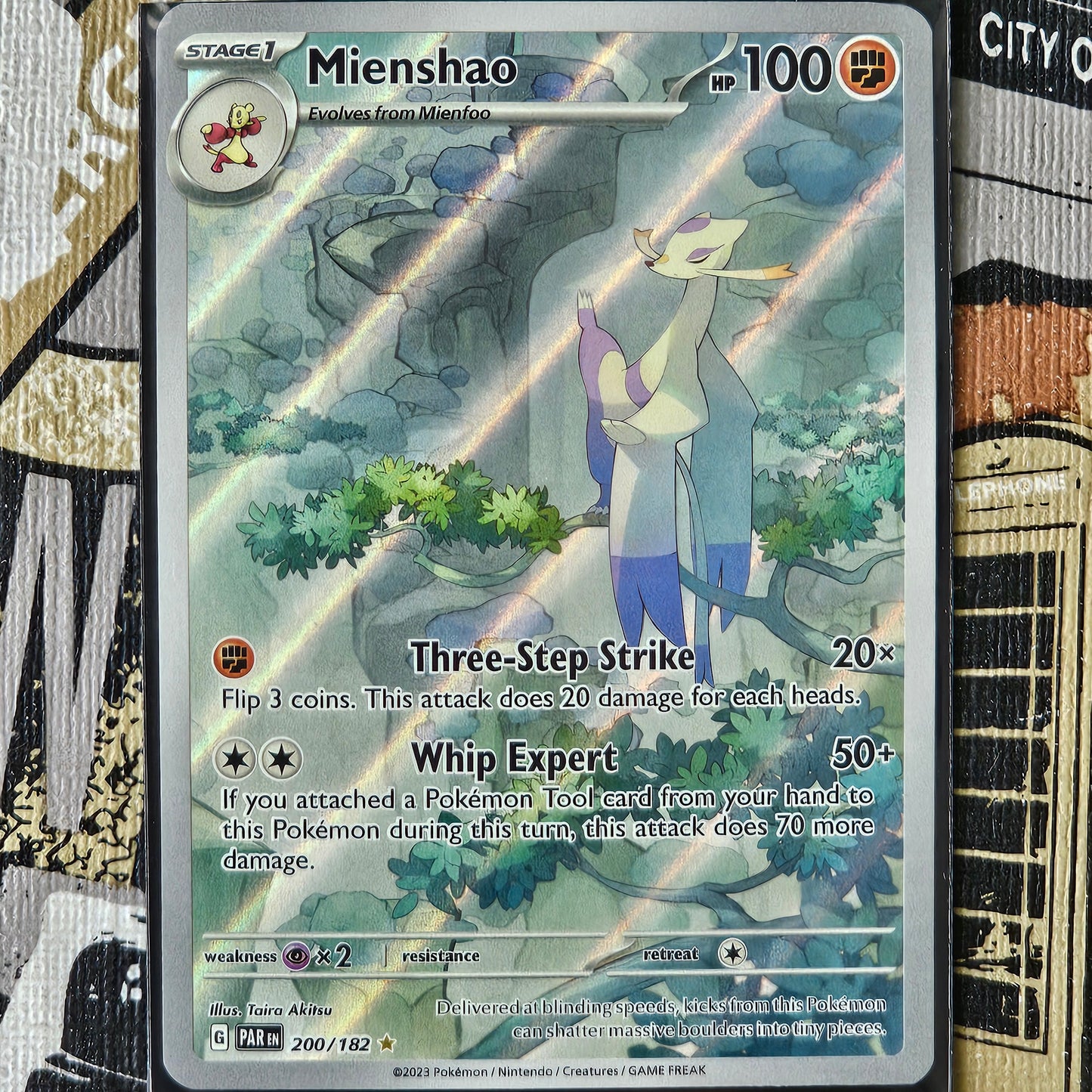 Mienshao 200/182 Illustration Rare