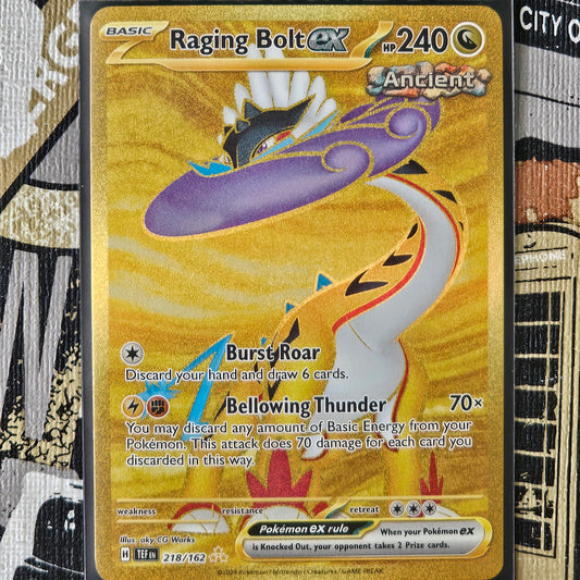 Raging Bolt ex 218/162 Hyper Rare