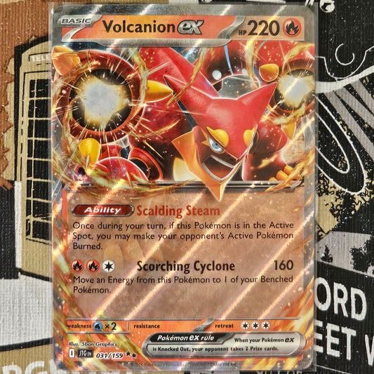 Volcanion ex 031/159 Double Rare