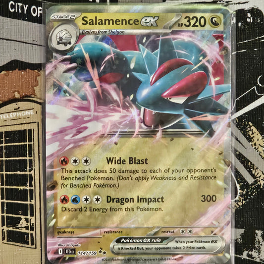 Salamence ex 114/159 Double Rare