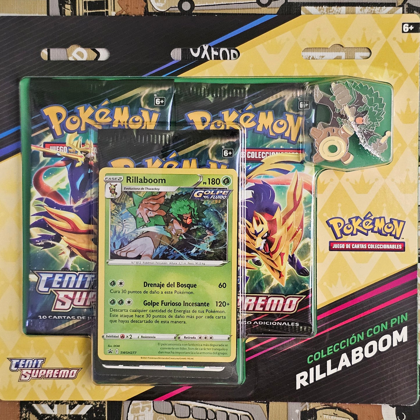 Cenit Supremo Blister Pin Collection Español