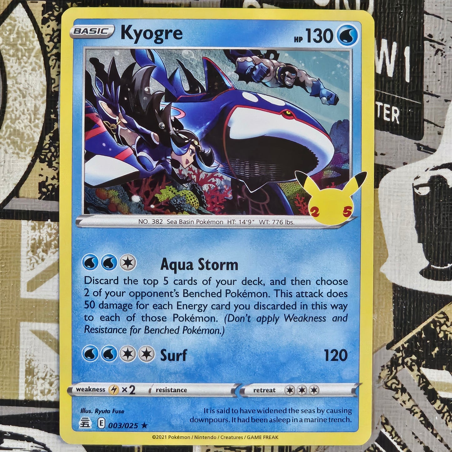 Groudon&Kyogre Celebrations Set