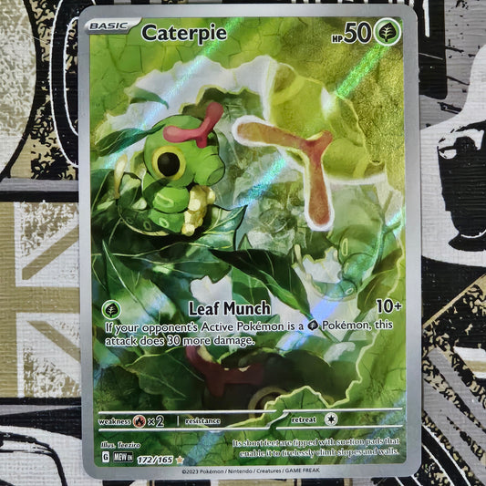 Caterpie 172/165 Illustration Rare