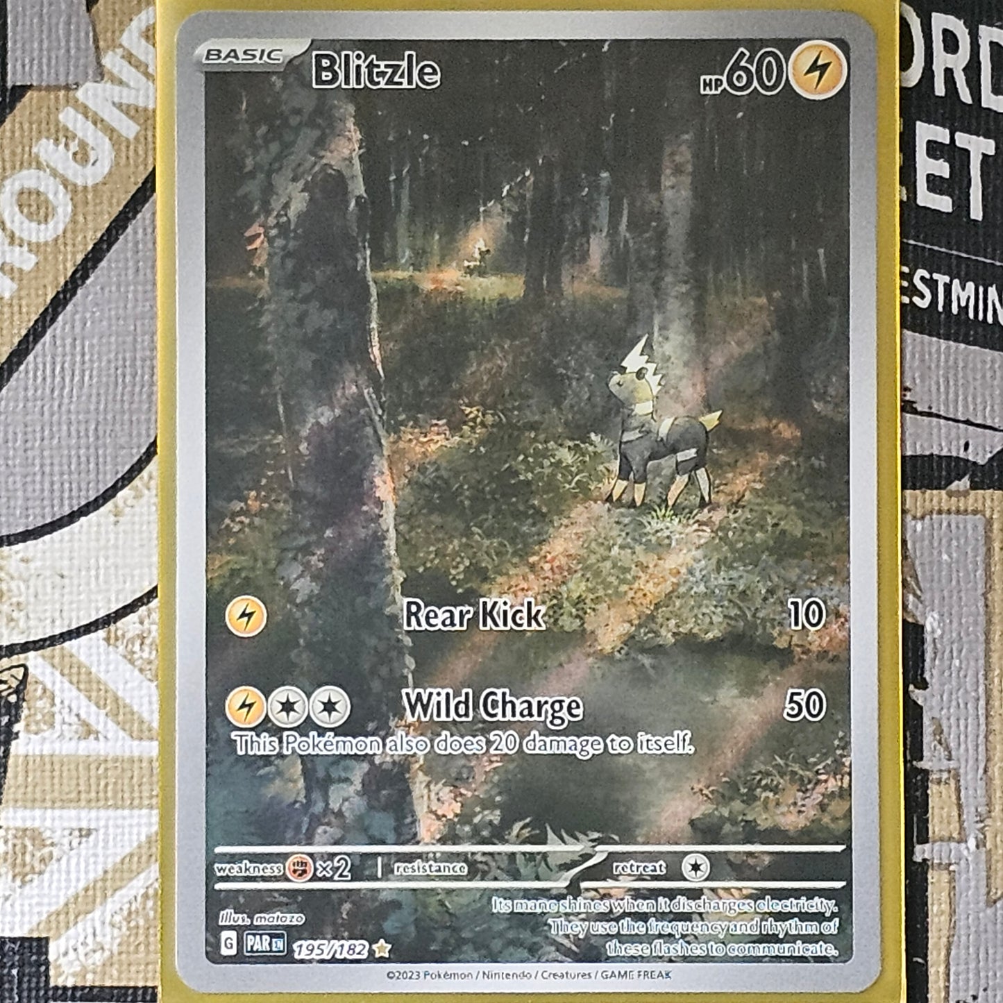 Blitzle 195/182 Illustration Rare