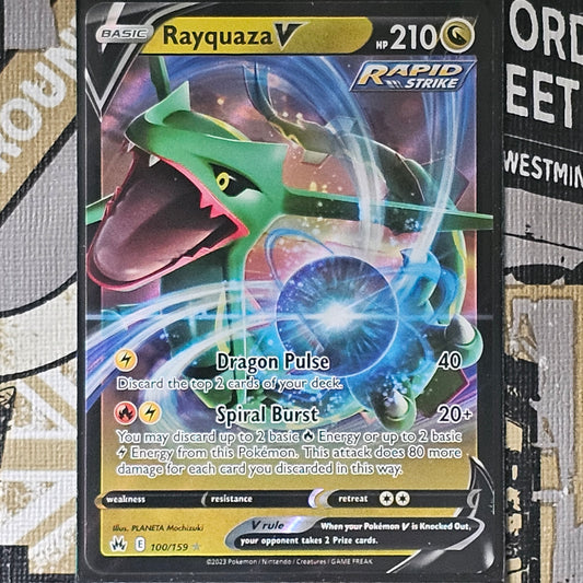 Rayquaza V 100/159 Ultra Rare