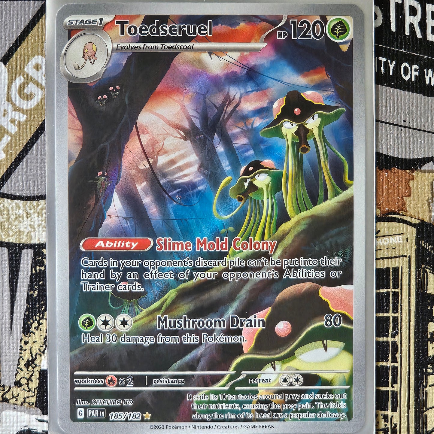 Toedscruel 185/182 Illustration Rare