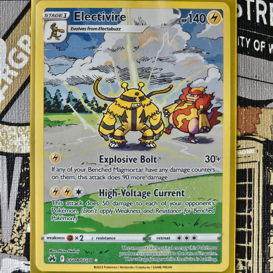 Electivire GG08/GG70 Holo Rare