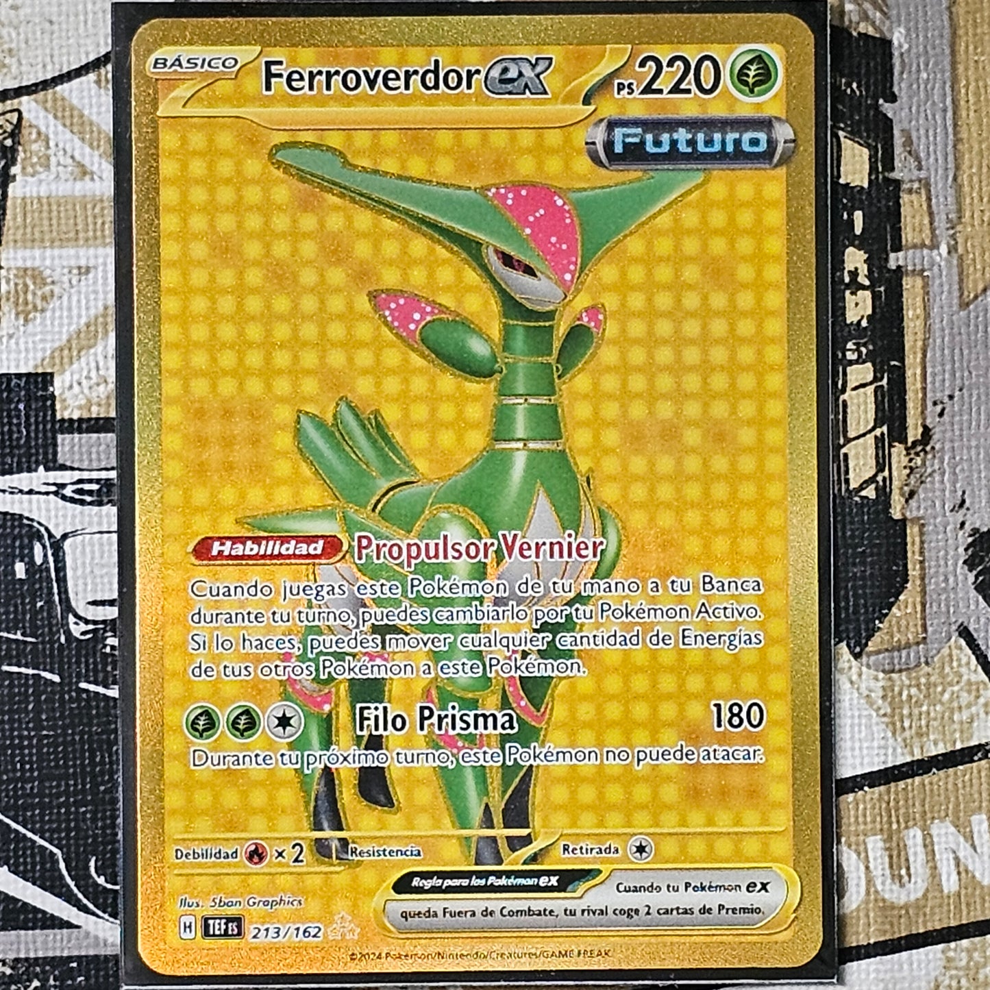 Iron Leaves ex 213/162 Hyper Rare
