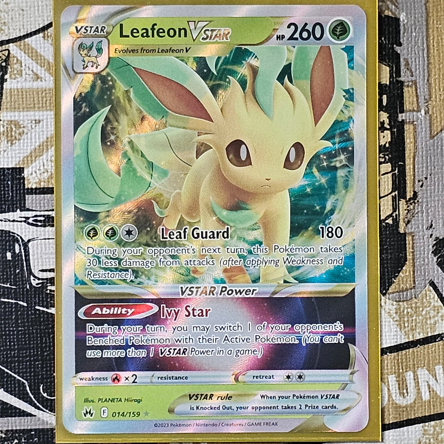 Leafeon VStar 014/059 Ultra Rare