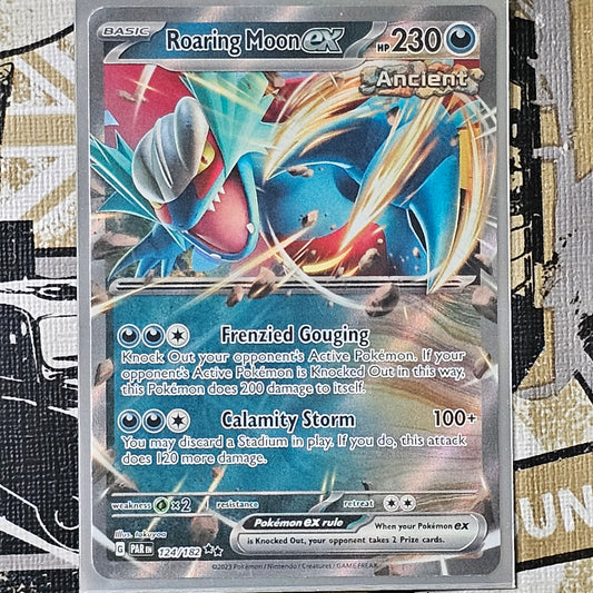 Roaring Moon ex 124/182 Double Rare