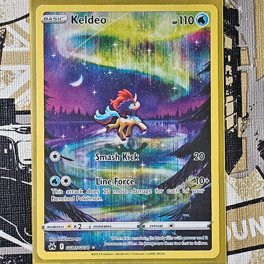 Keldeo GG07/GG70 Holo Rare