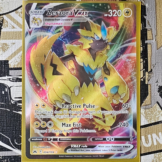 Zeraora VMax 054/159 Ultra Rare