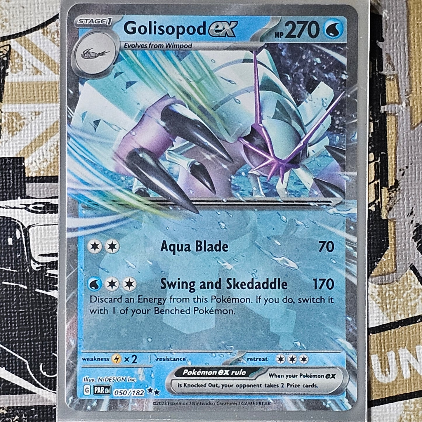 Golisopod ex 050/182 Double Rare