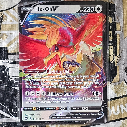 Ho-Oh V 140/195 Ultra Rare