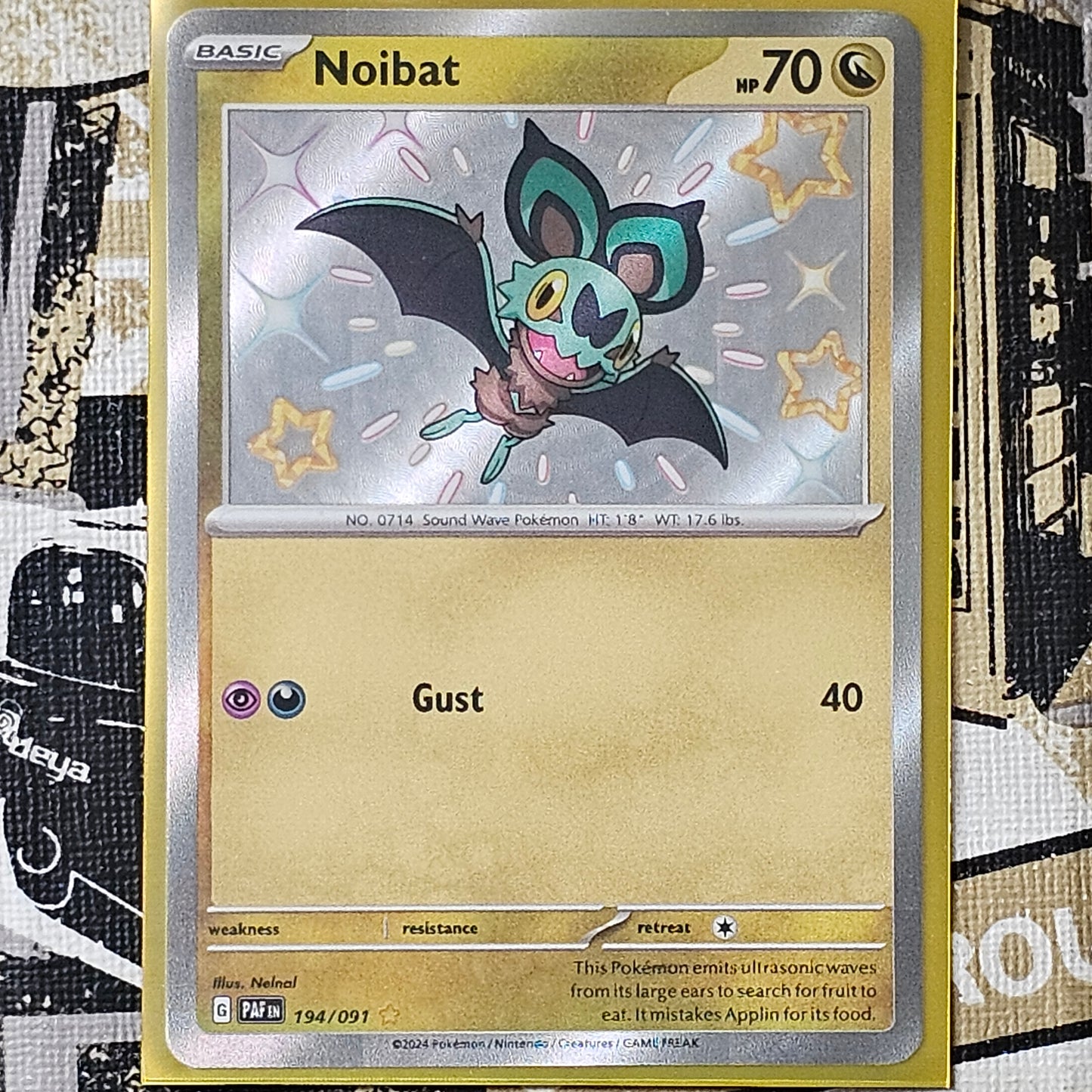 Noibat 194/091 Shiny Rare