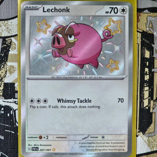 Lechonk 207/091 Shiny Rare
