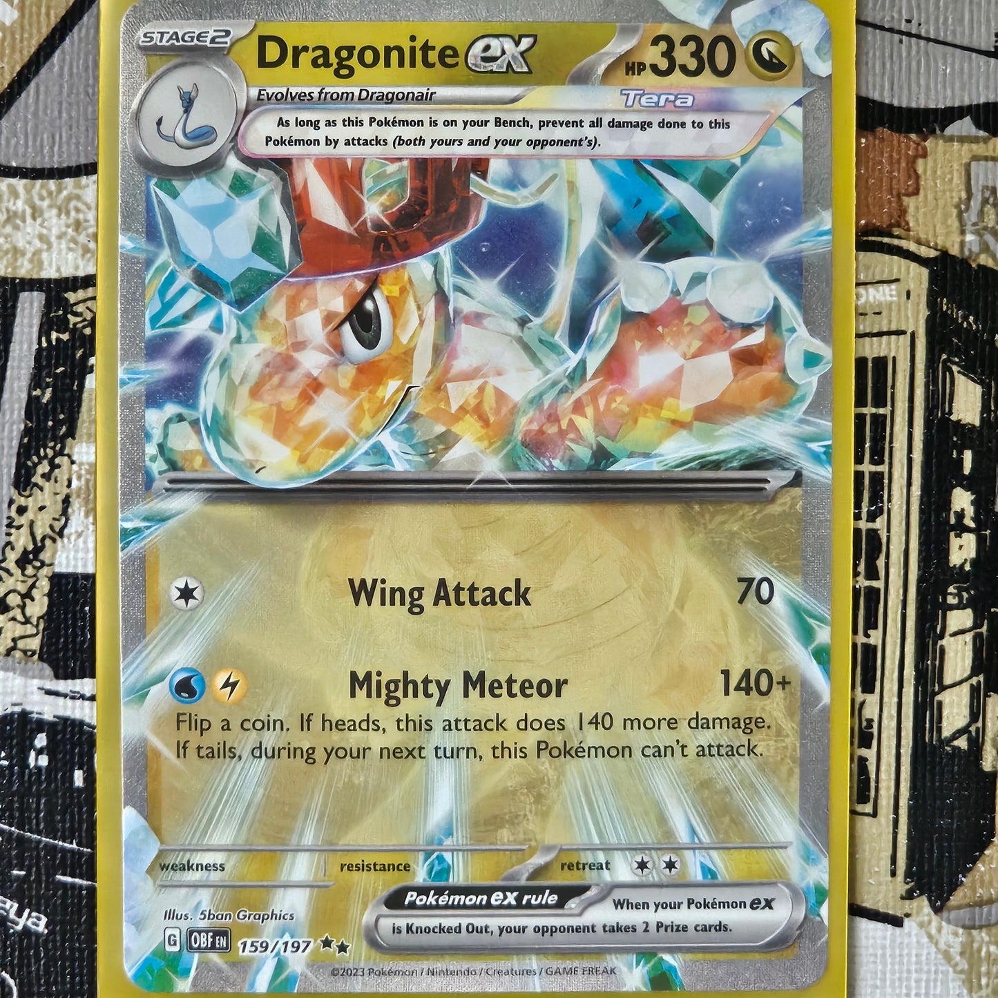 Dragonite ex 159/197 Double Rare